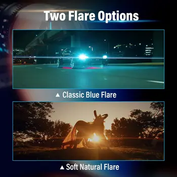SIRUI Saturn 50mm T2.9 1.6X Full Frame Carbon Fiber Anamorphic Lens, Cine Lens Less Than 500g (Nature Flares, E Mount) detail image