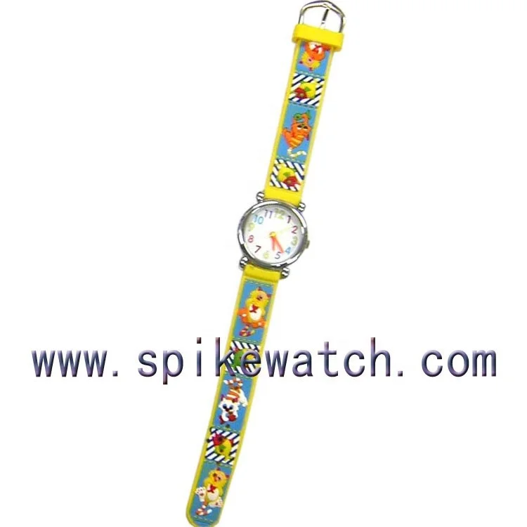 Cartoon Silicone Children Watch 3D Animal Watch Strap for Kids