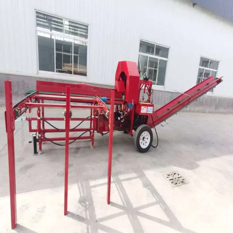 BRT 2024 Wood Cutting and Splitting Machine - Efficient Firewood Processor