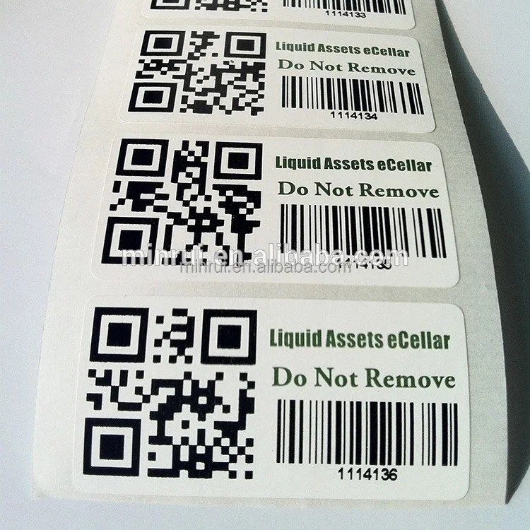 Custom Anti-counterfeiting Sticker Custom Destructible Security Sticker ...