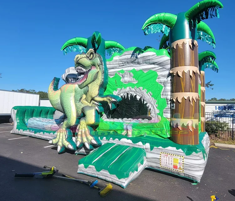 Commercial Grade Jumper Bouncer Bouncy Jump Castle Inflatable Dinosaurs