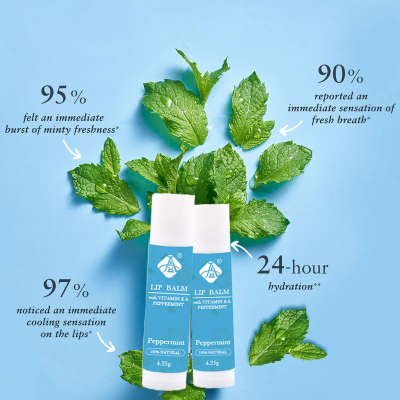 AH Отшелушивающий увлажняющий мятный кокосовый палочка для губ мужчин от частной