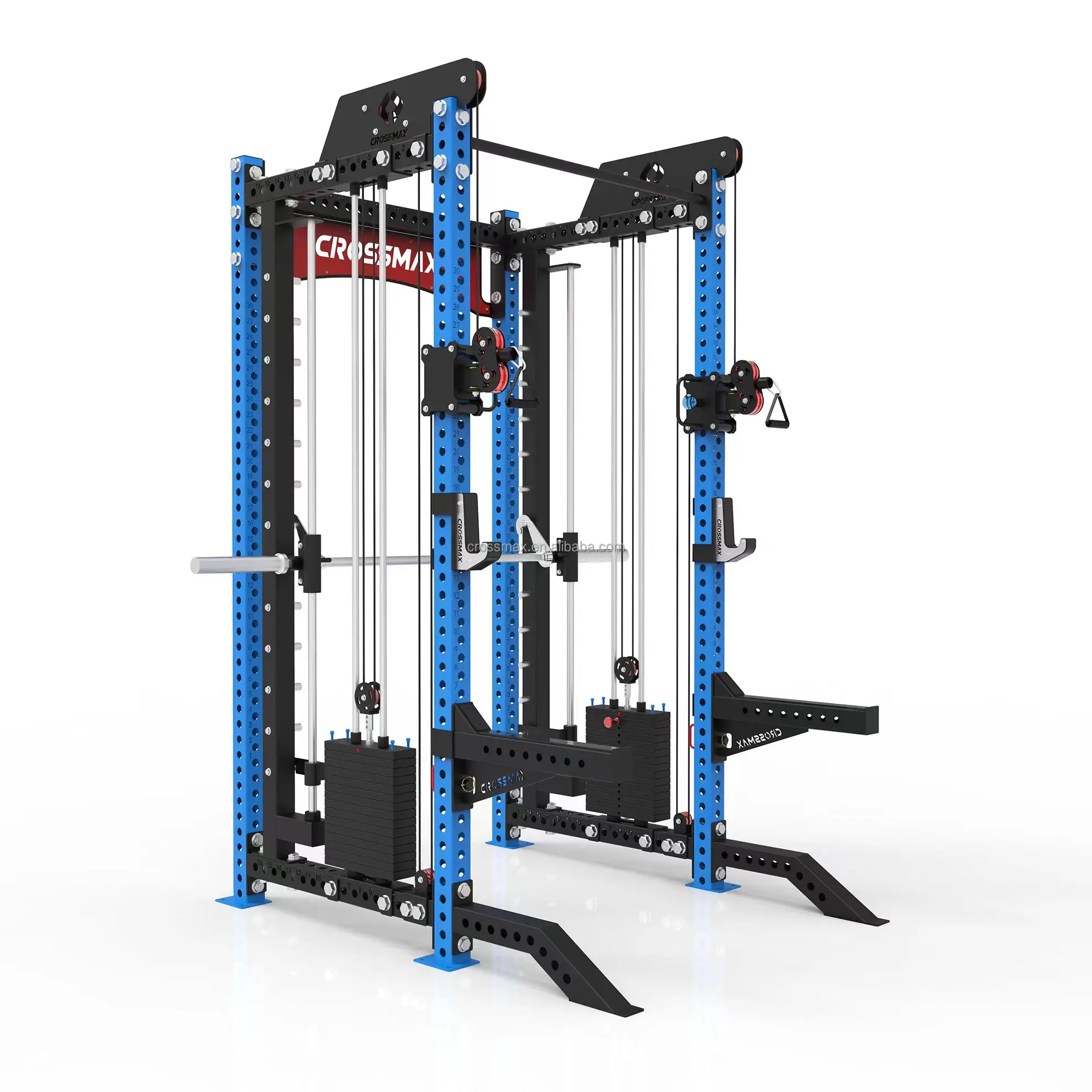 Crossmax Commercial Home Gym Use Smith & Cable Crossover Multi