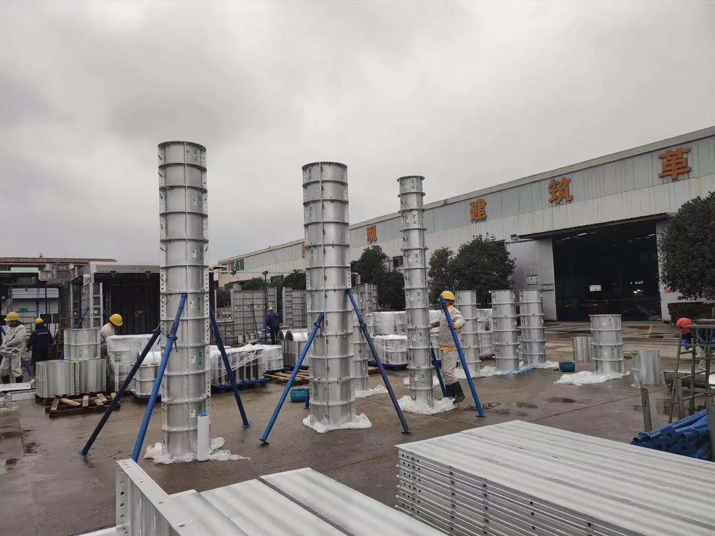 Steel Concrete Column Formwork/concrete Column Moulds/concrete Round