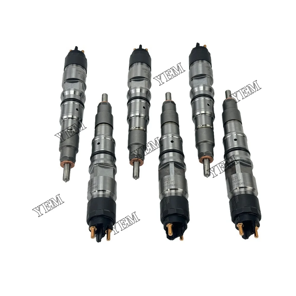 400903-00104 0445120376 for Doosan Develon DL06 Engine Fuel Injector Fit 4