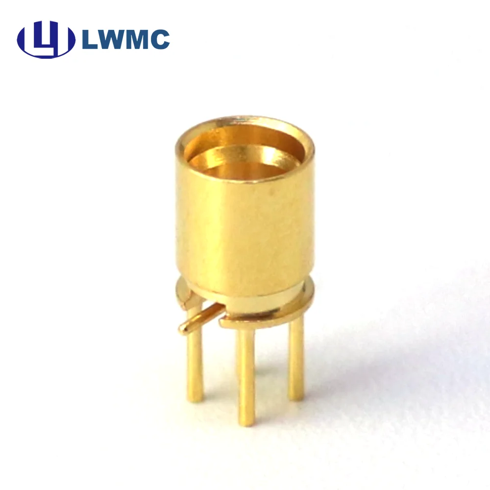 SMP Male R/a PCB Mounted Receptacle