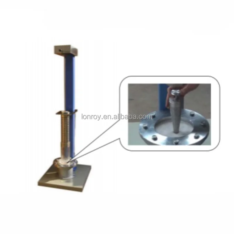 ISO 13433 Compliant Geotextile Dynamic Perforation Testing Machine with 500mm Test Height and 150mm Fixture Inner Diameter