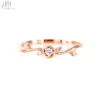 18K Solid Rose Gold