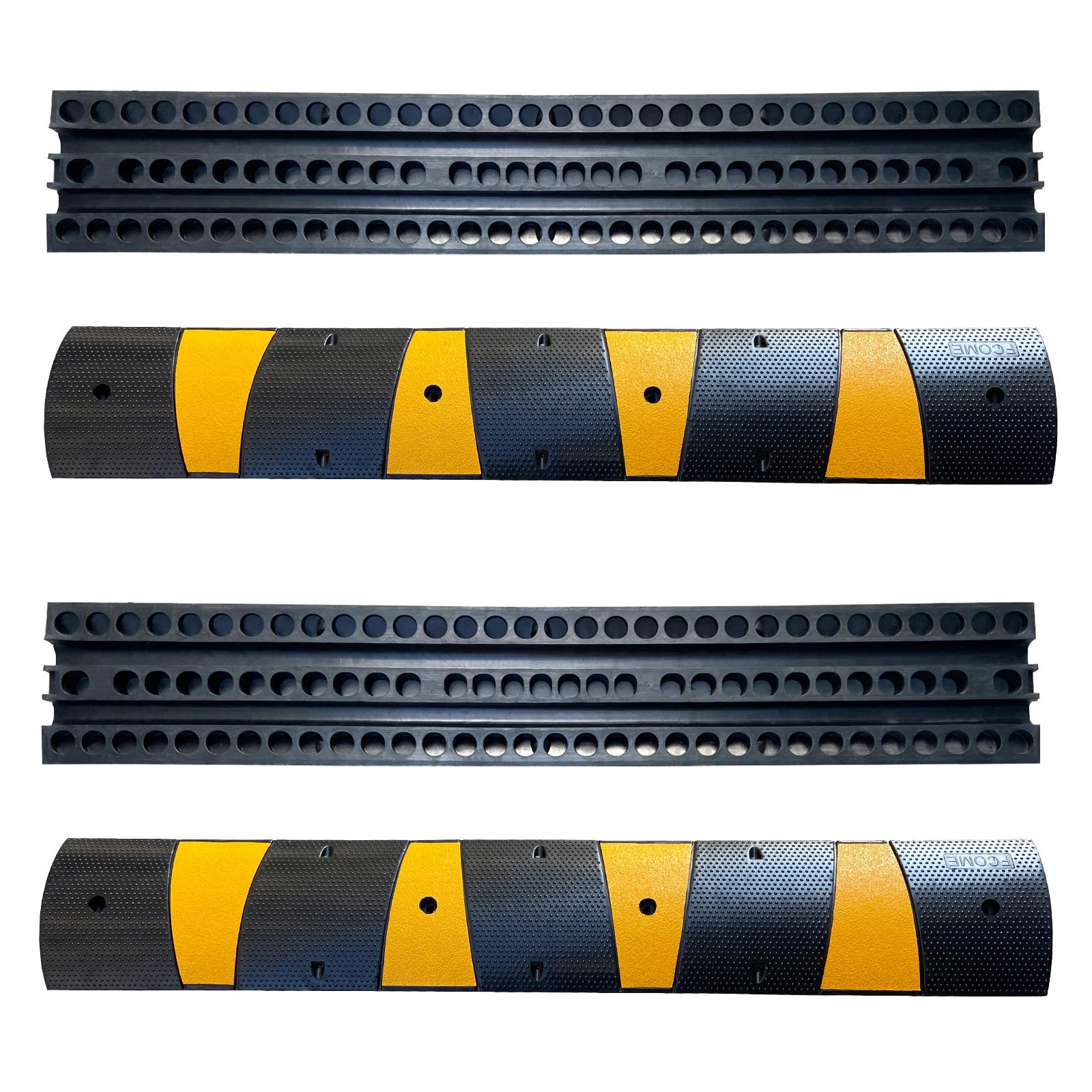 Meistverkaufte schwarze Gummibuckel 1830*300*60 mm Straßenbuckel Geschwindigkeitsbegrenzer für Lastwagen