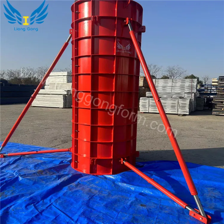 Строительные материалы бетонные формы стальная опалубка круглая для строительства