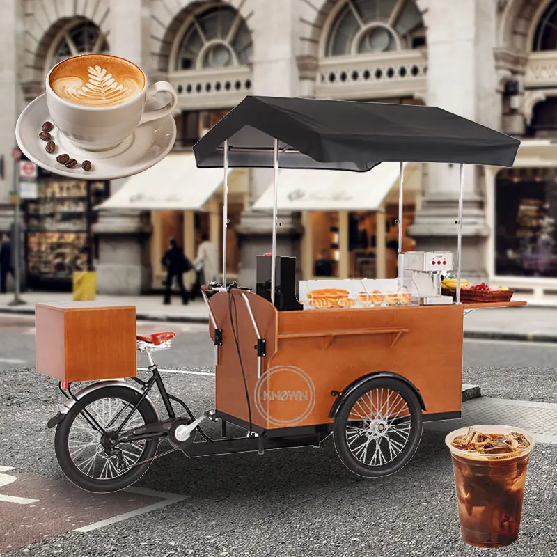 Electric Bike Ferla Coffee Bike 2025 Fashion Electric Coffee Bike