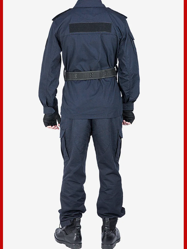 Blauw Veiligheid Uniformen Kleur Guard Uniformen Sample Voor Security ...