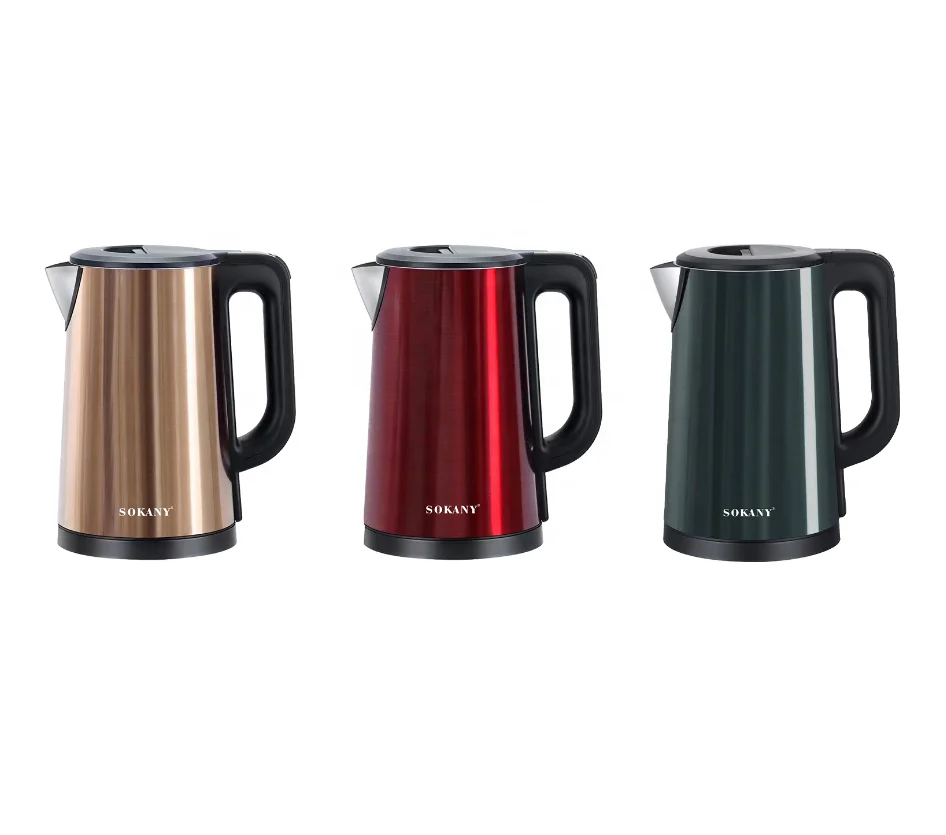 Jarra Electrica Tefal Sokany Ketel Listrik 1088, Ketel Stainless