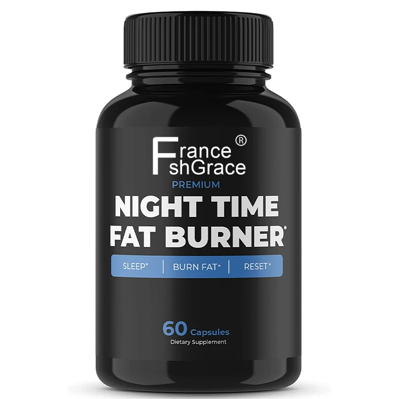 Night Time Fat Burner Capsule for Women Enhance Fat Burn While You