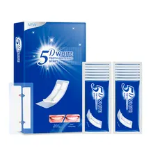 Wholesale Private Brand Oem Professional Custom Residue Free Home Use 7 Pack 5D 7D Teeth Whitening Strips