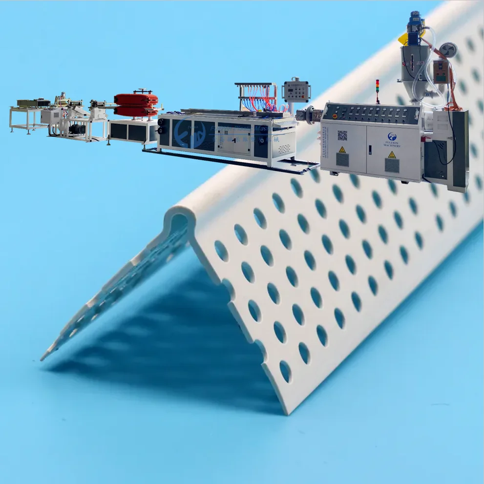 Double Screw Extruder Line PVC Corner Bead Making Machine PVC Profile Extrusion Machine for Corner protection