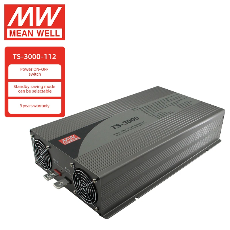 DENRYO 正弦波パワーインバータ TS-3000 本体　新品未使用！ TS-3000 True Sine Wave Power Inverter / DENRYO TS-3000-112G 正弦波