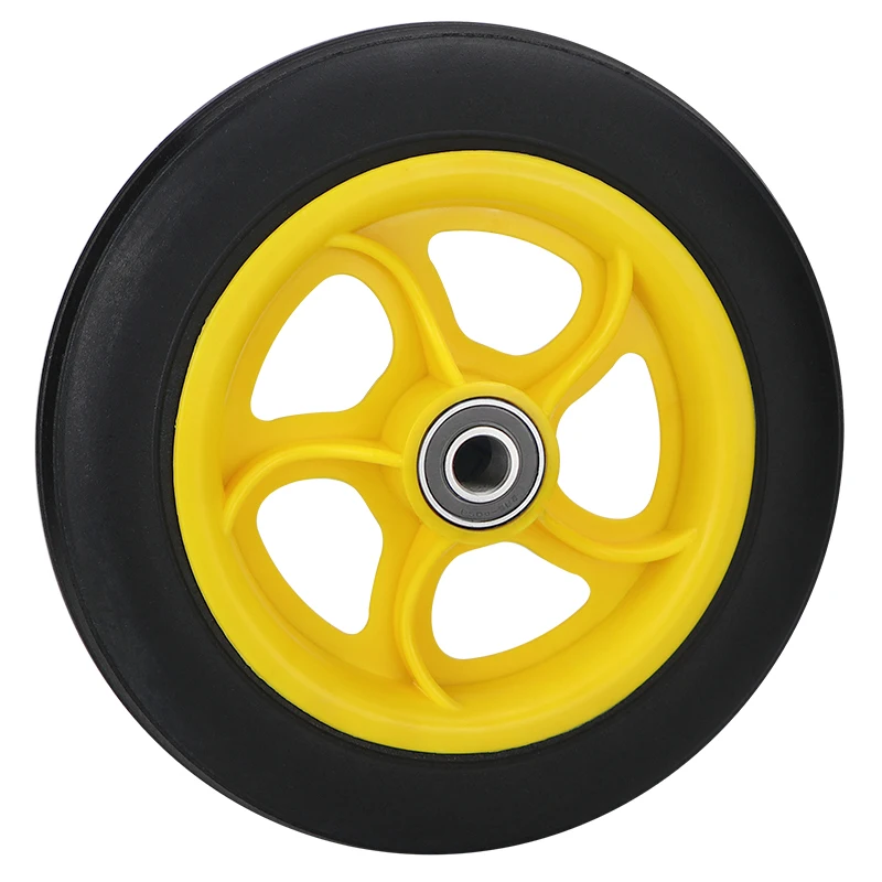 Ruota Con Anello In Gomma Piena 260mmx85 (3.00-4) Girevole