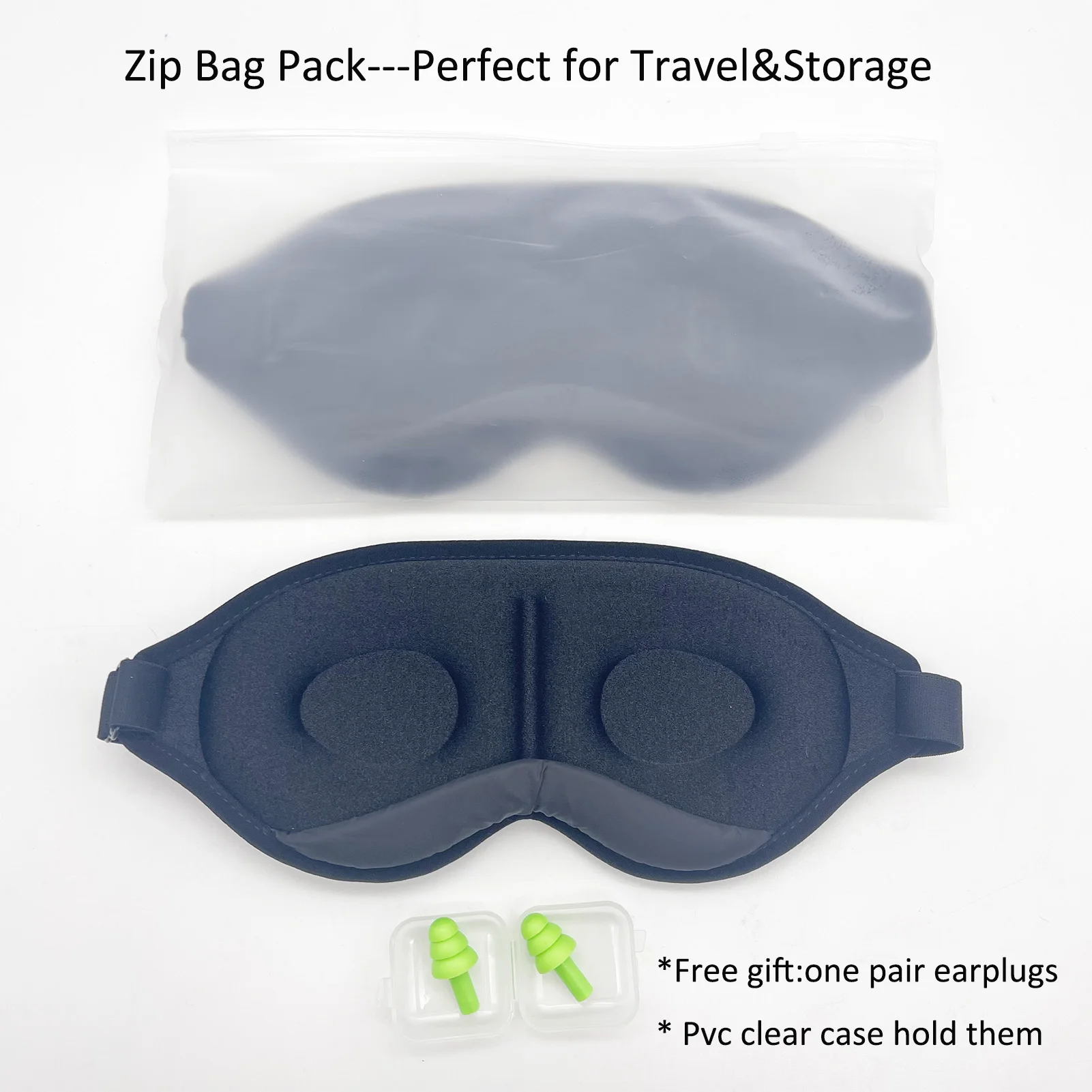 Oem 100 Blackout Sleep Eye Mask 3d Contoured Cup Sleeping Mask Eye