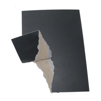 C1S/C2S Black Paper Board Recycle Pulp Black Paper Coated One Side Black Paper for Gift Box