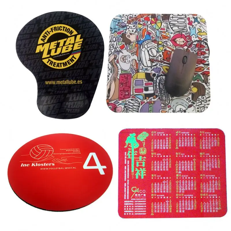 2025 Custom Personalized Logo Printed Custom Sublimation Gaming Mouse Pads For Computer