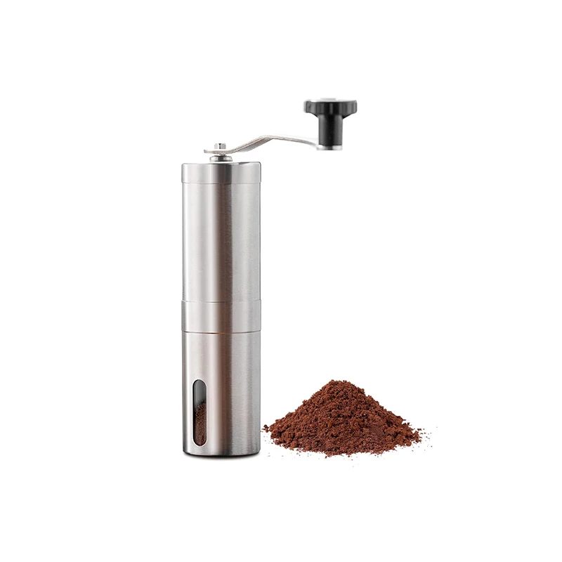 Manual Stainless Steel Burr Coffee Grinder|