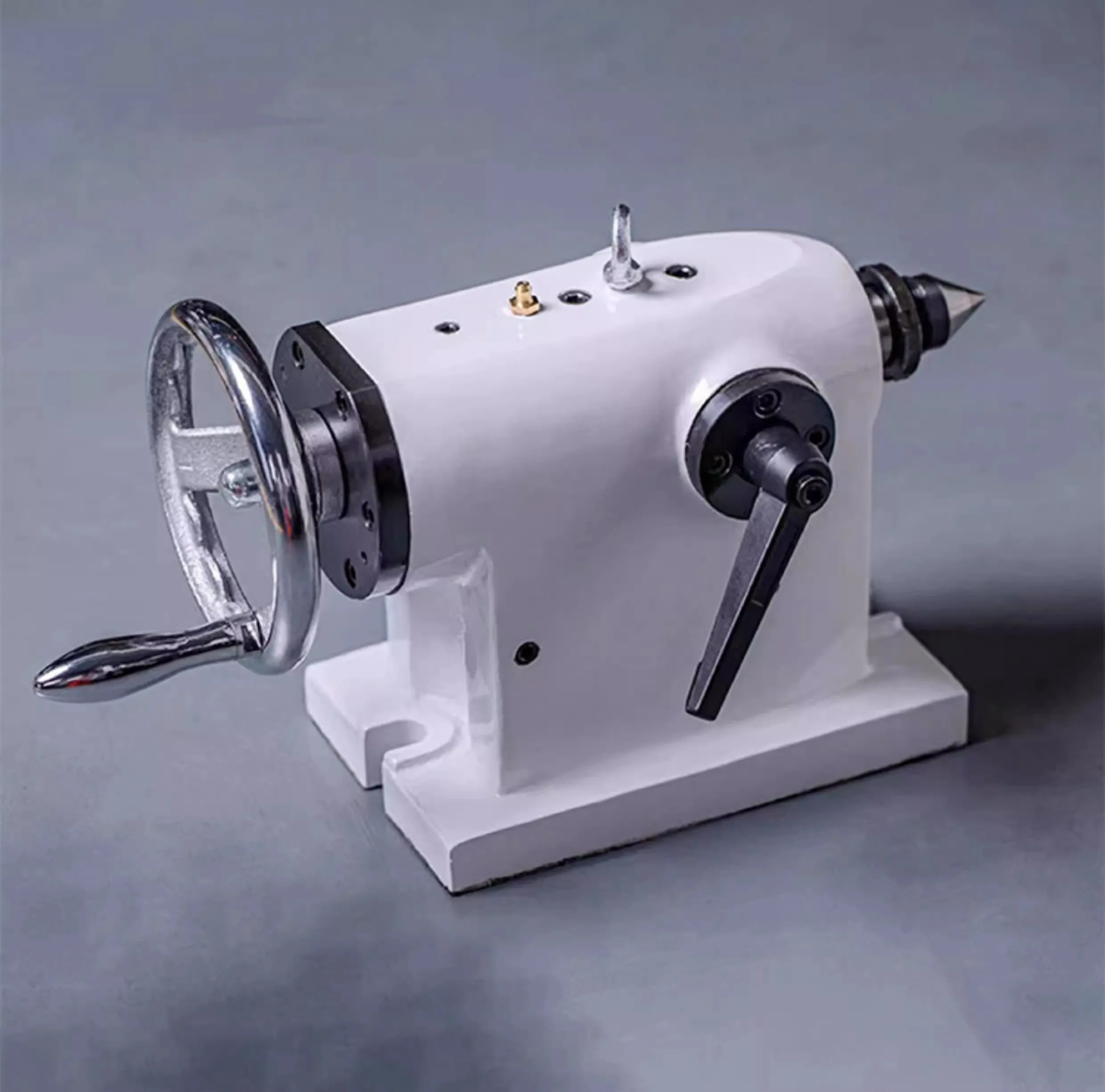 TEBAK CNC Milling Machine Pneumatic 4-axis Tailstock TS-135/160/210/255/310/400 Manual Thimble Tailstock for Cnc Rotary Table