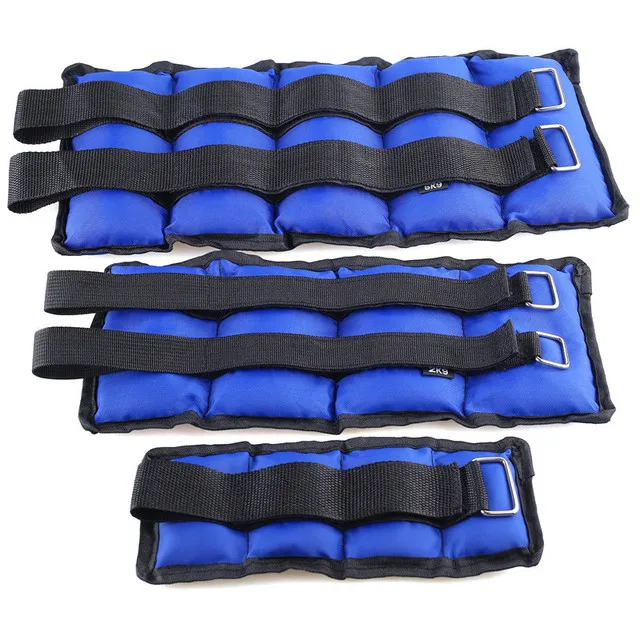Factory Supply Custom Adjustable Ankle Weights Exercise Leg Sandbag Wrist Weights