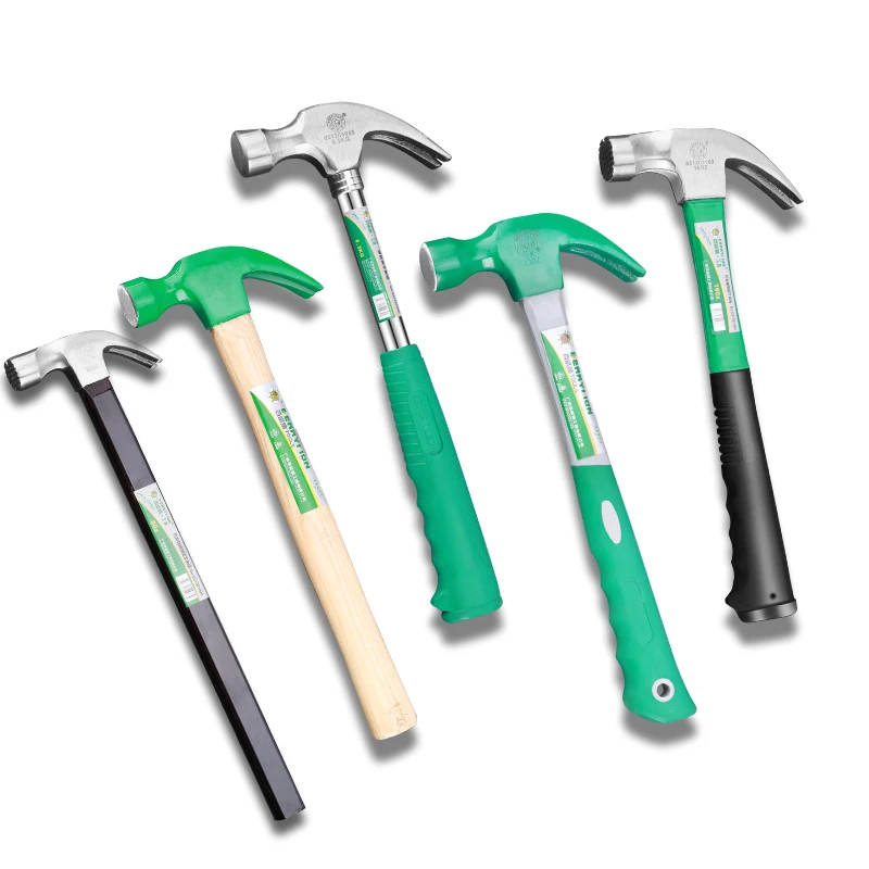 Двухголовый молоток Berrylion 300-750 г белый резиновый с деревянной ручкой для установки напольной плитки промышленного использования