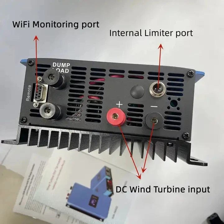 3 Phase 10kw Wifi Wind Turbine Inverter On Grid Wind Inverter Hybrid