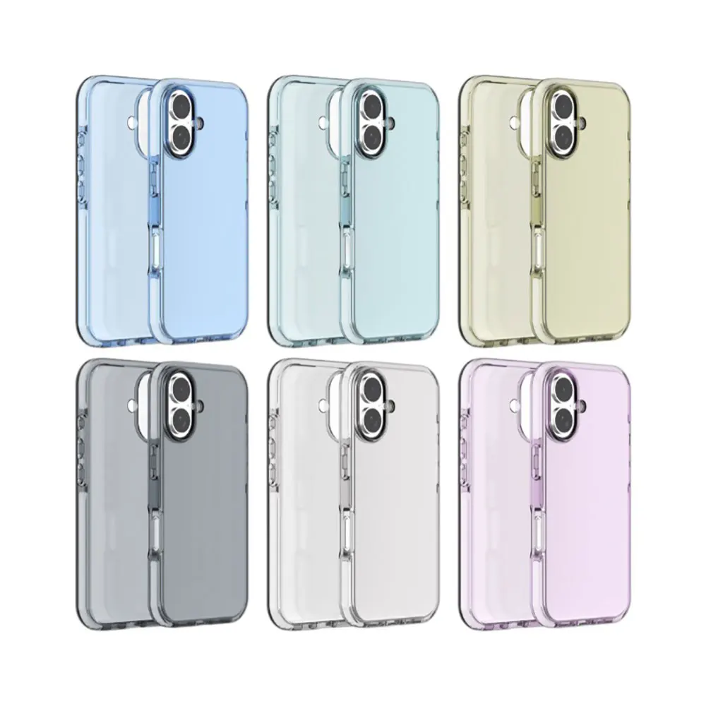 Laudtec Clear Phone Case For Iphone 16 Simple Business Shell Anti Yellow Transparent Cover Luxury For iPhone 15 Pro Sjk655