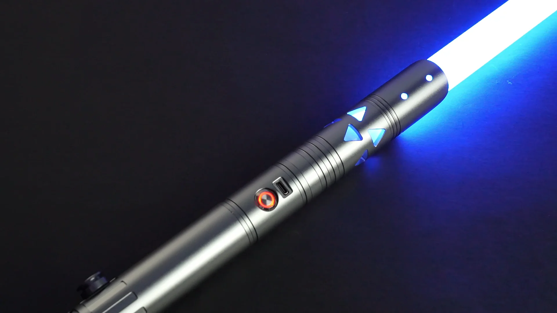 Rgb Color Changing Led Lightsaber With Multiple Sounds Effects,Blaster ...