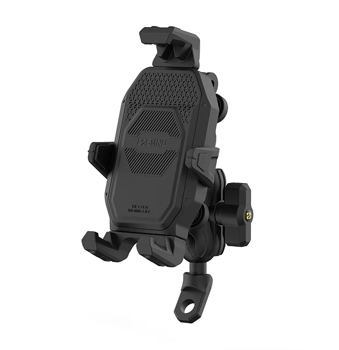 Giá đỡ điện thoại xe máy đa năng SMNU dòng N1 với tính năng tháo lắp nhanh, xoay nhiều góc, làm từ hợp kim nhôm và có khả năng chống trộm