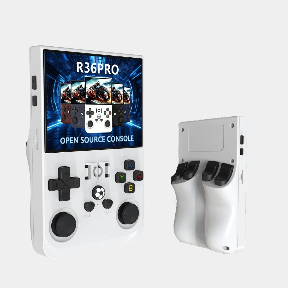 SVP Game R36S - Consola Retro Portátil con Estuche y Lector TF-USB, Original 2026, Compatible con 40.000 Juegos, Panel IPS 3.5, Linux, x2 Ranuras TF, Bat. 3500 mAh (Negro, 128, GB, Pack Ultra SVP Game R36S - Consola Retro Portátil con Estuche y Lector TF-USB, Original 2026, Compatible con 40.000 Juegos, Panel IPS 3.5, Linux, x2 Ranuras TF, Bat. 3500 mAh (Negro, 128, GB, Pack Ultra