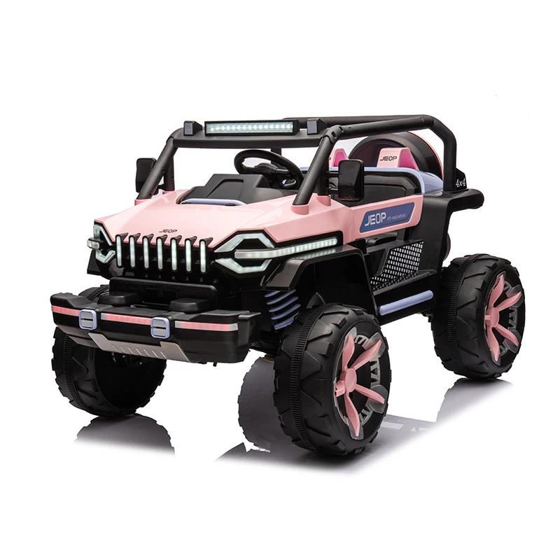 2024 Newest Hot Wheel Kids Ride on Car Electric Vehicle Toy 4X4 Jeep Ride-On Cars Oversized