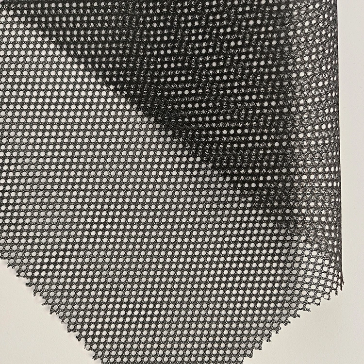 Heavy Duty Cloth Net Black Laundry Bag Mesh Fabric For Washing Machine