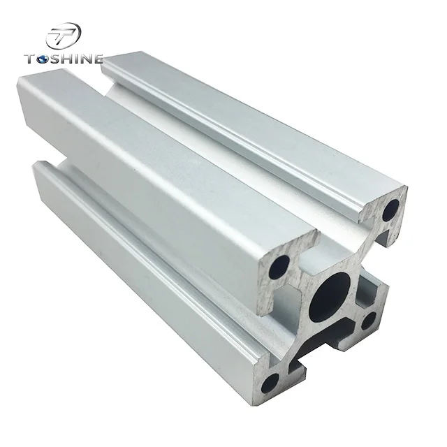Modular Aluminum Profiles for Machine Guarding Partition Machine Fame Aluminum Extrusions Tubular Framing for Machine Guard