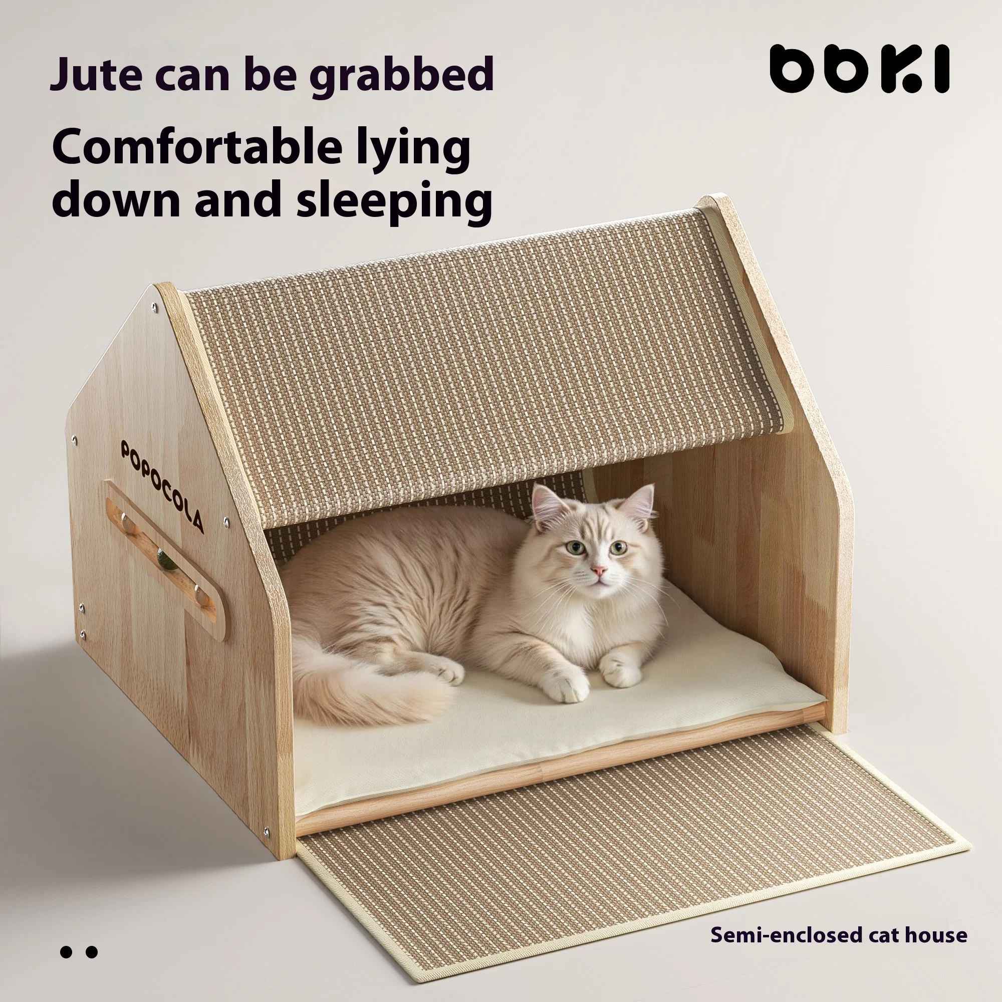 Cat Shelter cat Scratching Board Winter cat Nest Self Hi Carousel cat Toy Sisal cat Scratching Board cat House Recliner factory
