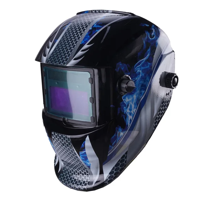 Head-Mounted Argon Arc Welding Cap Solar Automatic Variable Light Welding Mask Protective Helmet