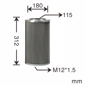 860139874 EF-550-100 Factory Price Hydraulic Oil Filter| Alibaba.com