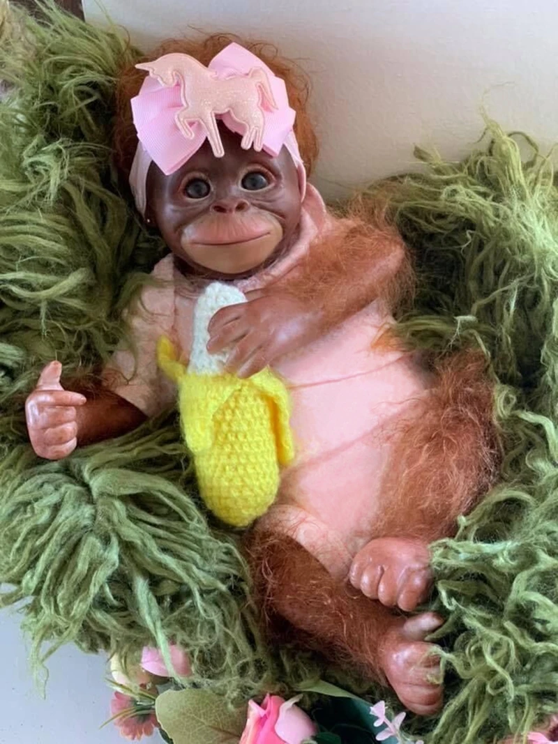 Realistic monkey baby dolls online