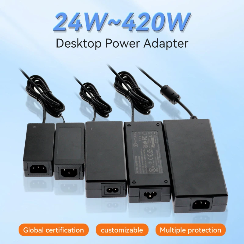 24W-200W Kc CE UL SAA Power Adaptor 150w 5v 12v 15v 19v 24v 36v 48v 3a 3.5a 4a 4.5a 5a 6a 7a 8a 12v 10a Ac DC Power Adapter