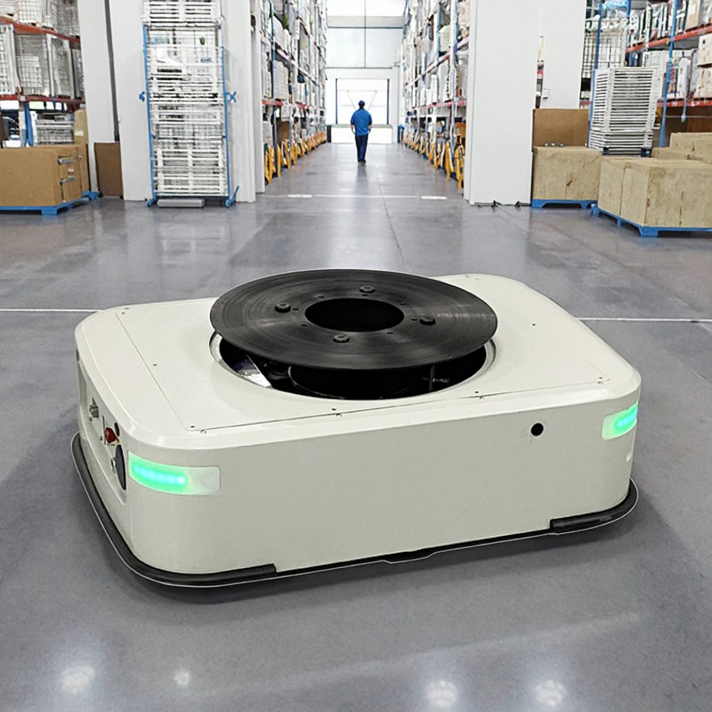 High-Performance AGV with QR Code Navigation for Seamless and Reliable ...