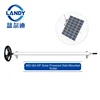 Rouleau de couverture de piscine argenté 86D-BA-SP 4,3 m ~ 5,55 m