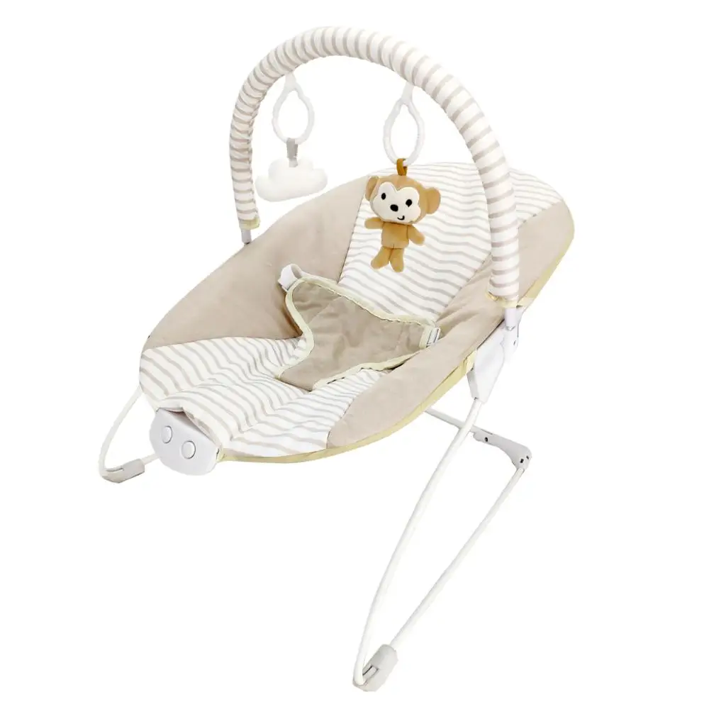 beige baby bouncer