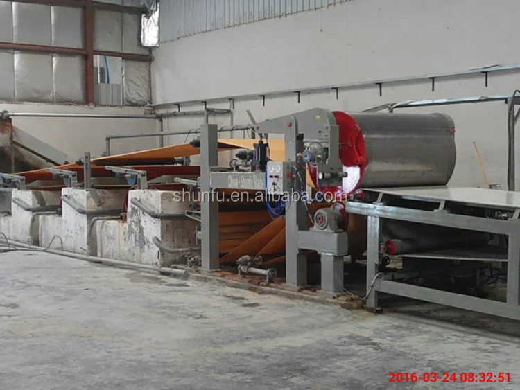 Bagazo de caña de azúcar pulpa Placa de papel placa Fabricación de