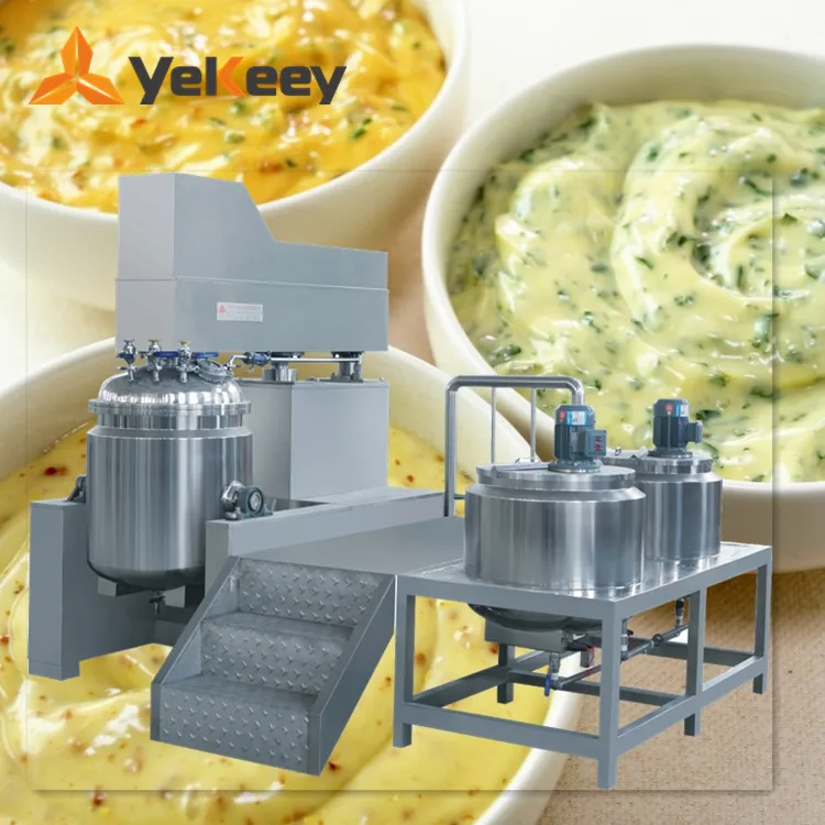 ZJR серия вакуумная эмульгирующая мешалка 250 Л для майонеза