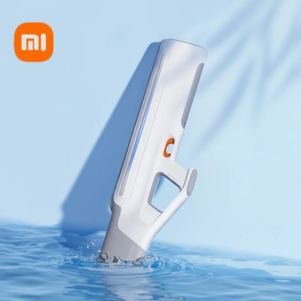 Xiaomi Mijia パルス電動水鉄砲 大容量 9m射程 送料無料