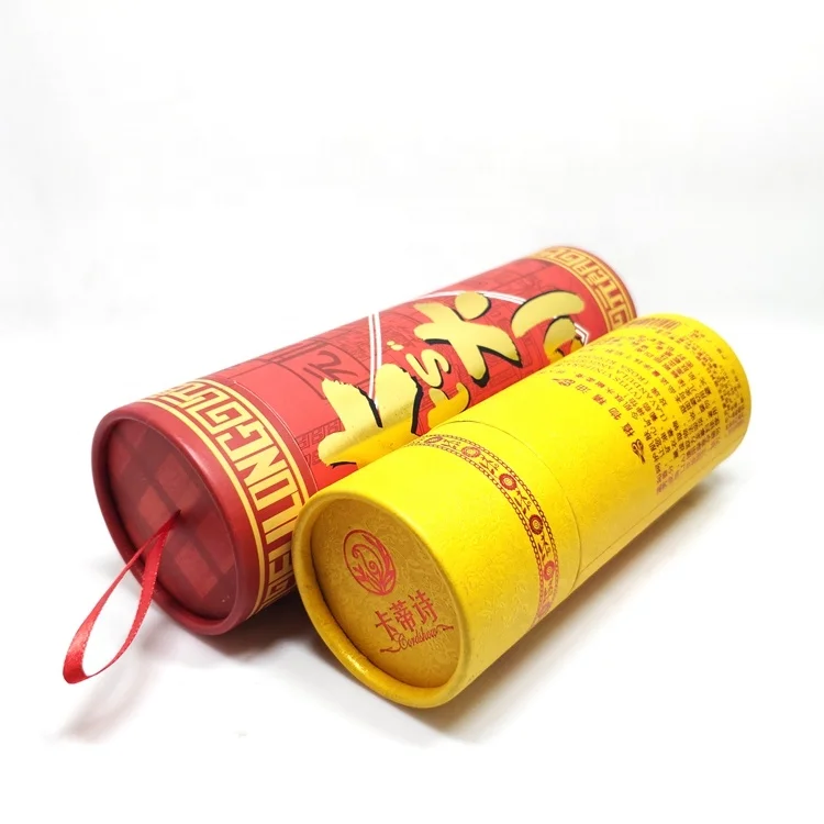 Custom Kraft Cardboard Push Up Gift Paper Tube For Cosmetics Packaging And Wax Paper Bottle Packing