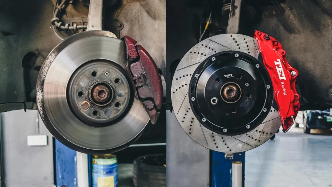 Audi A5.A6用レッド ブレーキキャリパー 4個セット